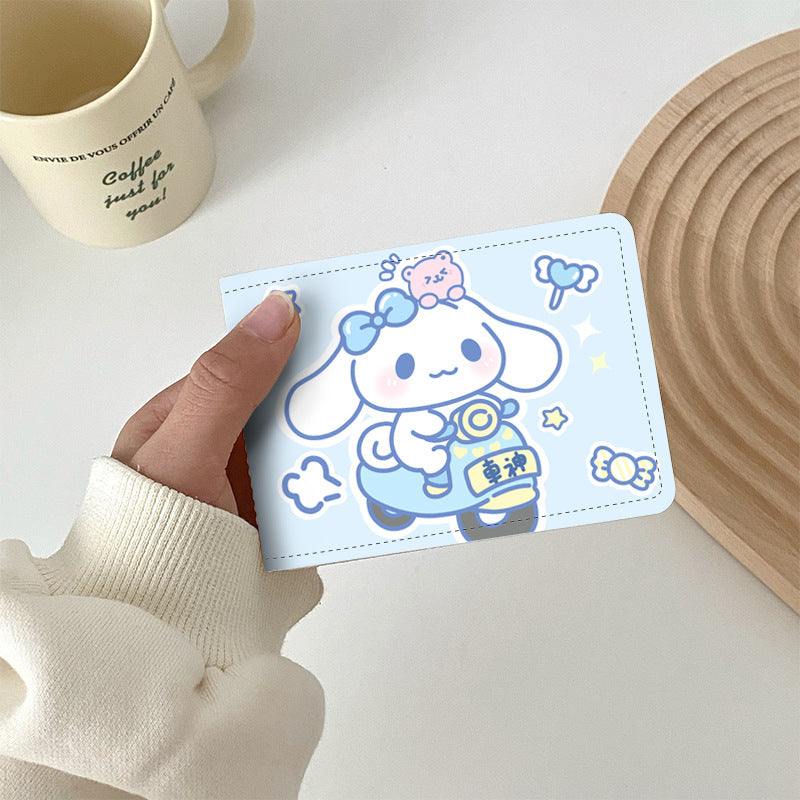 Driving License Protective Pacha Dog Leather Card Holder