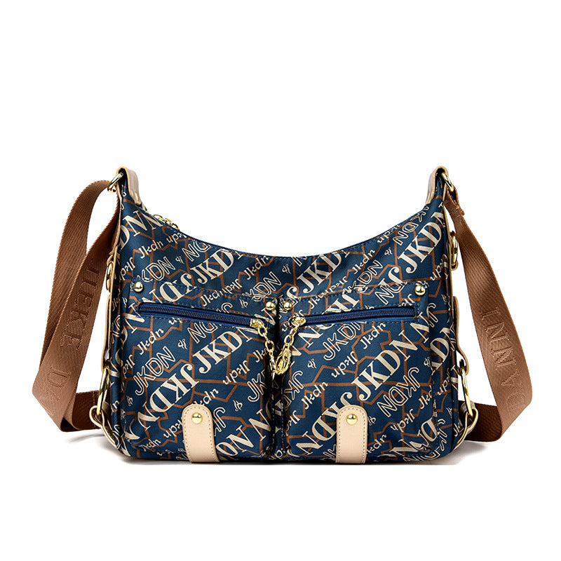 Women's Summer Waterproof Oxford Cloth Large Capacity Women's Messenger Bag