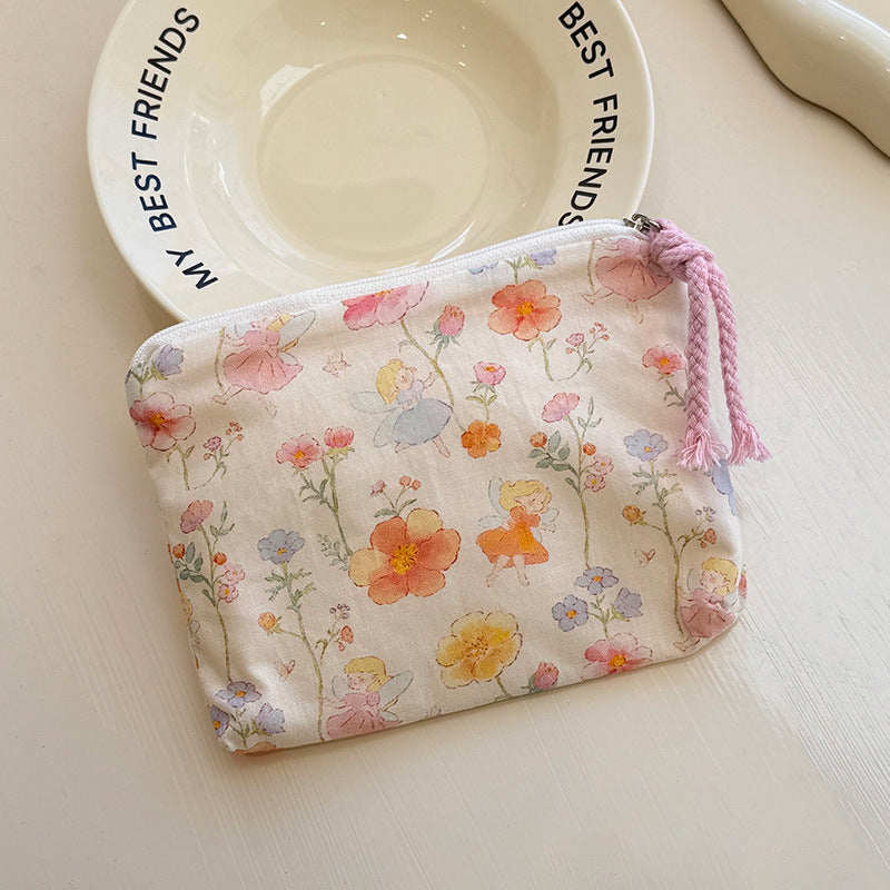 Korean Style Fresh Portable Mini Buggy Cosmetics Cosmetic Bags