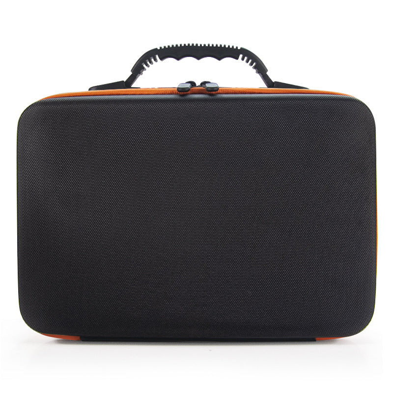 Grid Portable Essential Oil Large Capacity Shockproof Bottle Makeup Bag