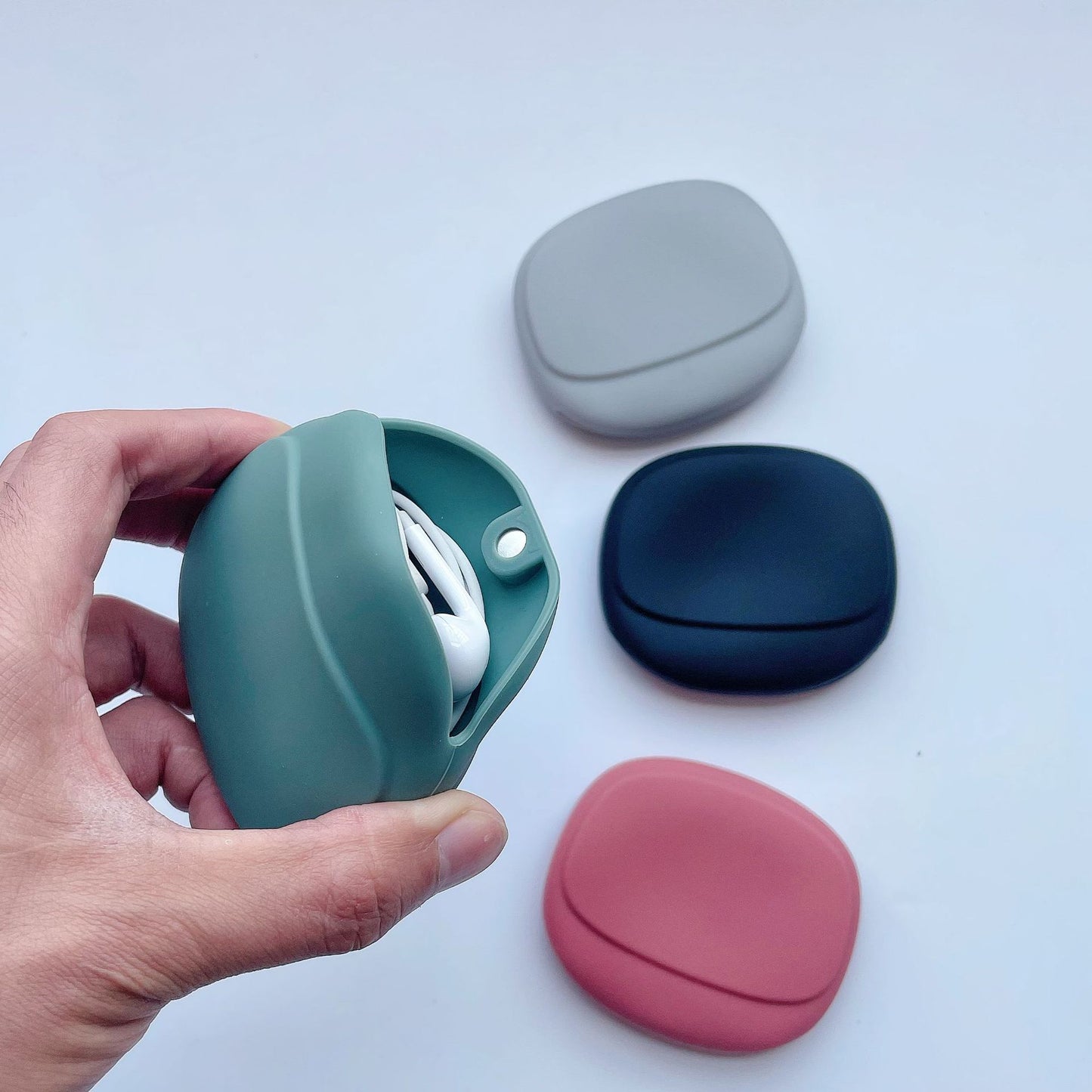 Gel Storage Data Cable Buggy Portable Wired Earphone Coin Purses