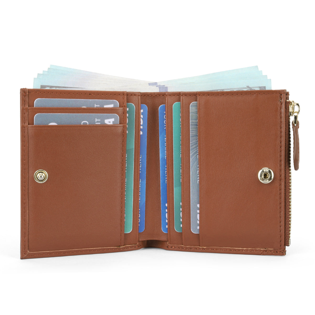 Women's Short Style For Swiping Multiple Slots Purses
