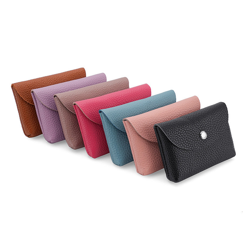 Women's Super Soft First Layer Cowhide Simple Coin Purses