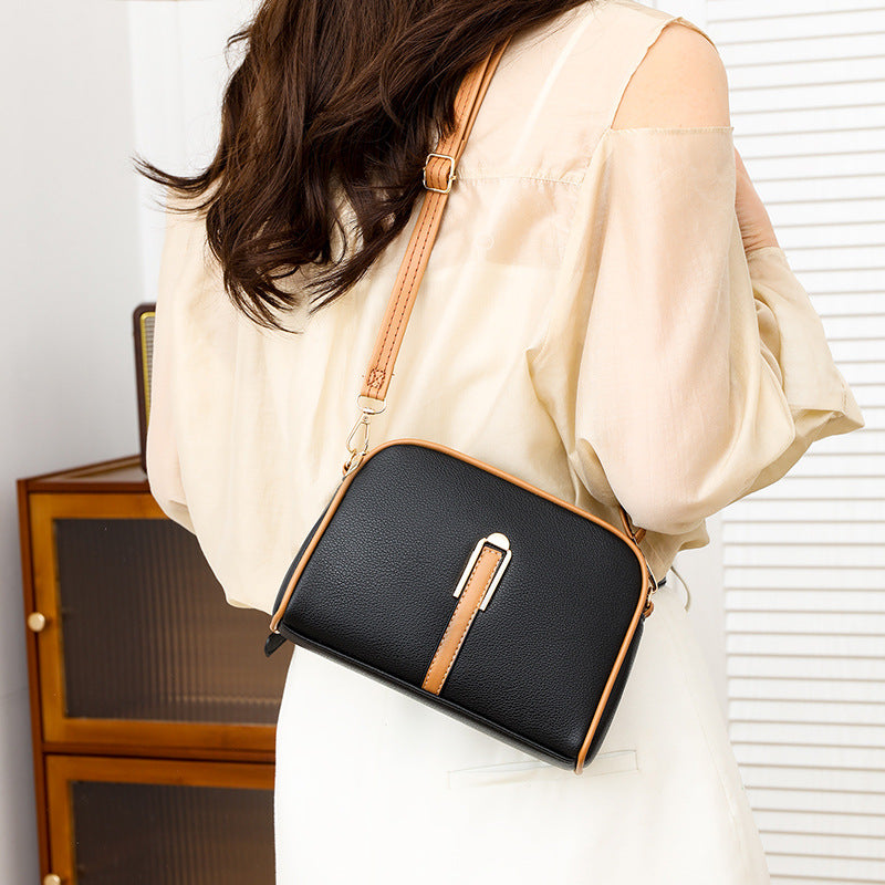 Women's Simple Fashion Trendy Texture Versatile Practical Women's Messenger Bag