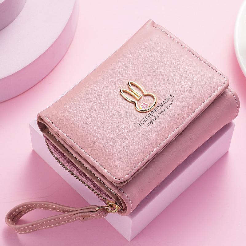 Pretty Classic Stylish Multifunctional Textured College Ladies Wallet