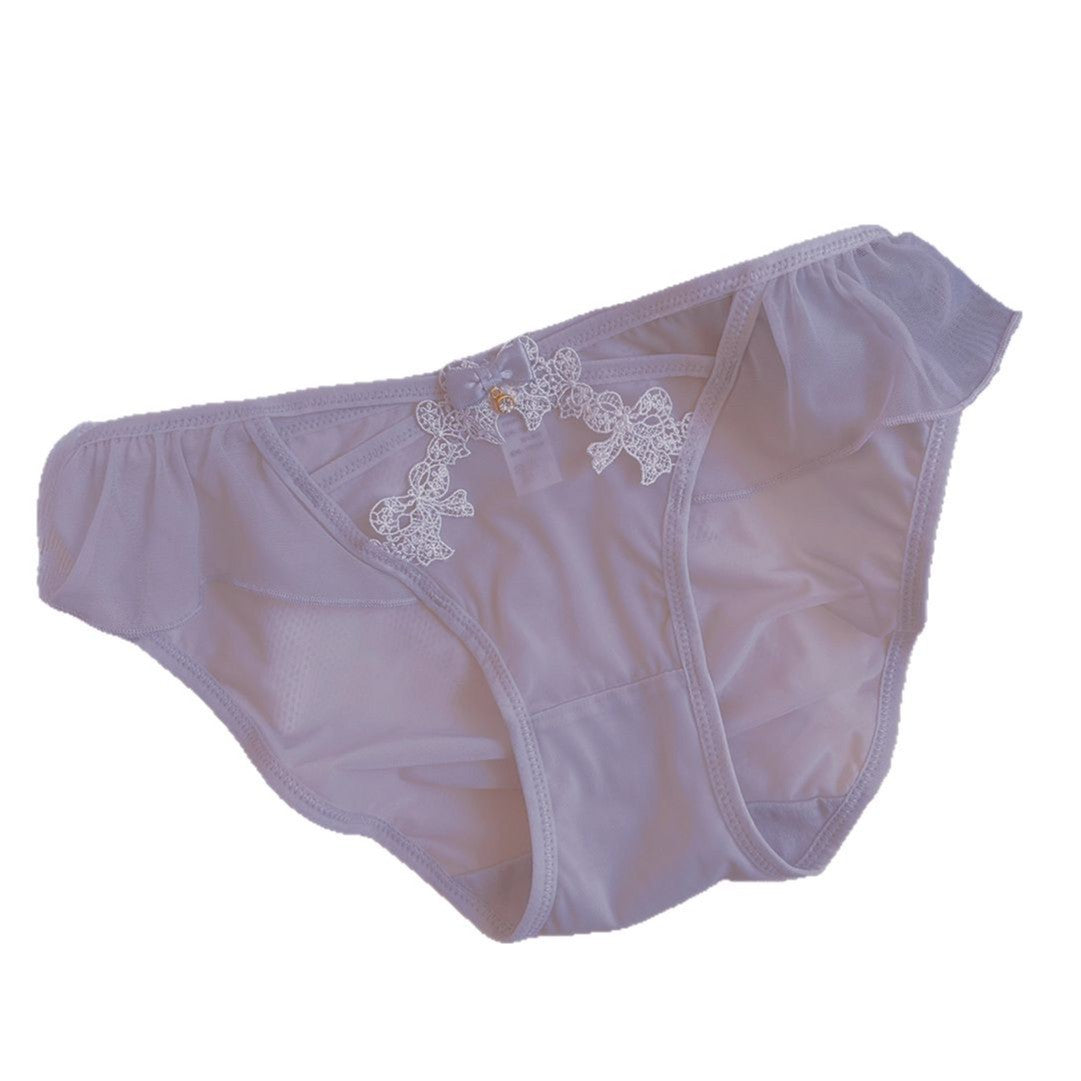 Women's Bow Lace Sexy Hot Hollow Low Waist Panties