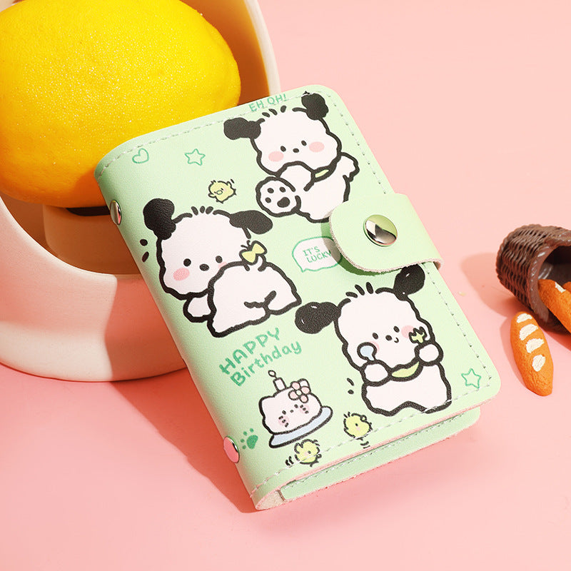 Dog Large Capacity Mini Cute Versatile Card Holder