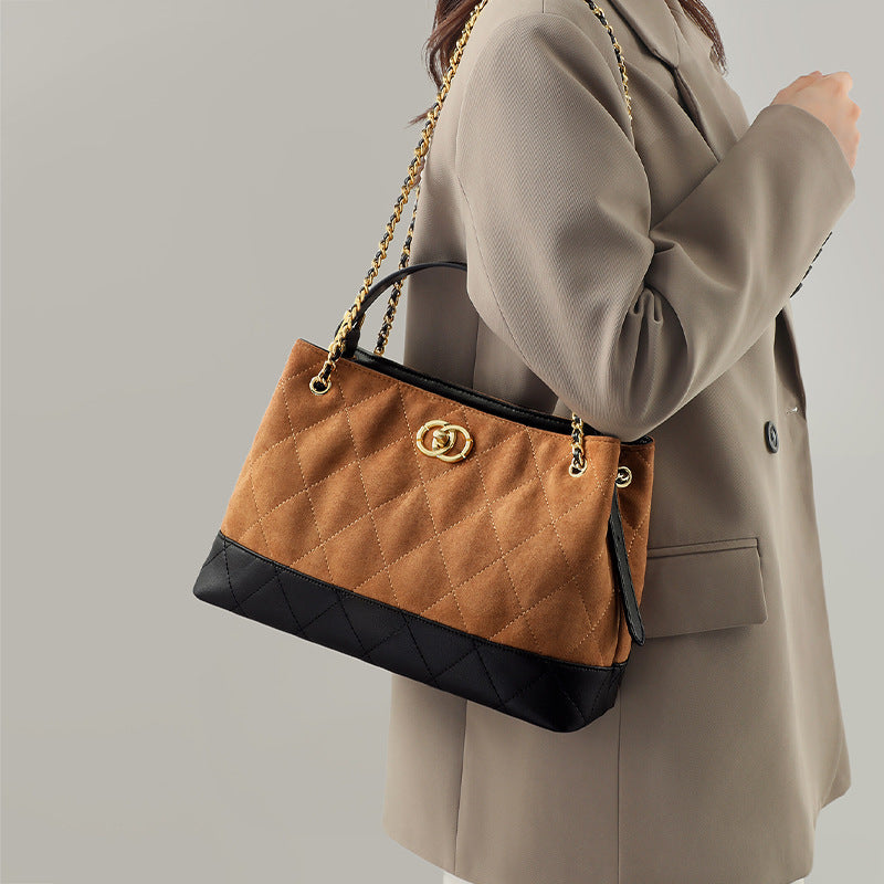 Women's Summer Genuine Leather Underarm Classic Style Tote Bags