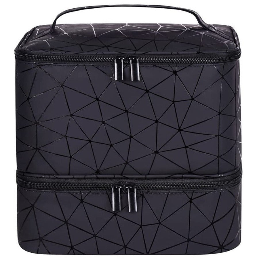 Women's Capacity High-grade Portable Nail Polish Storage Cosmetic Bags