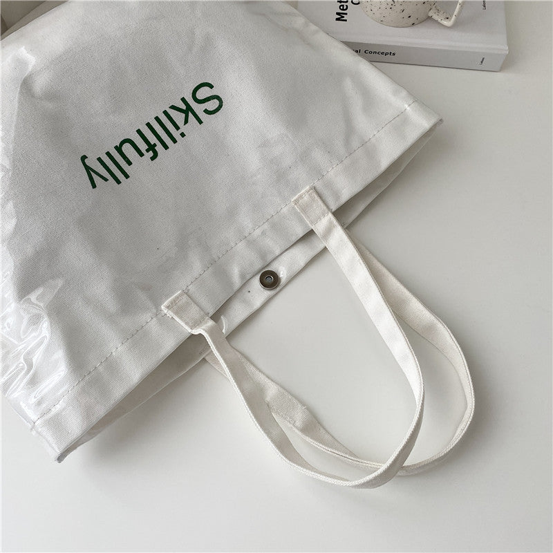 Large Capacity Transparent Jelly Female Fashion Korean Shoulder Bags