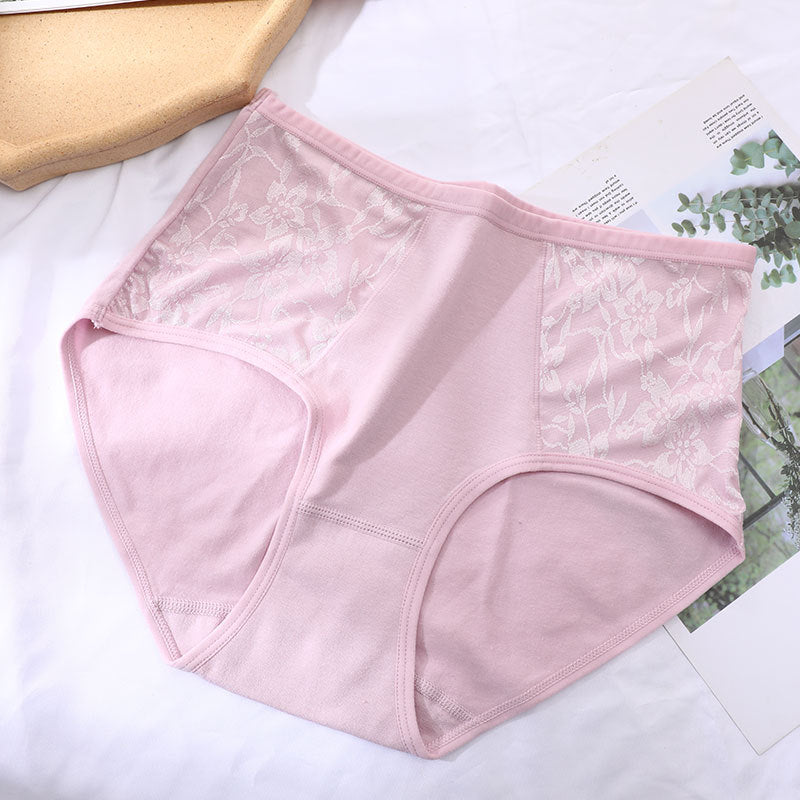 Women's Candy Color High Quality Medium Cotton Panties