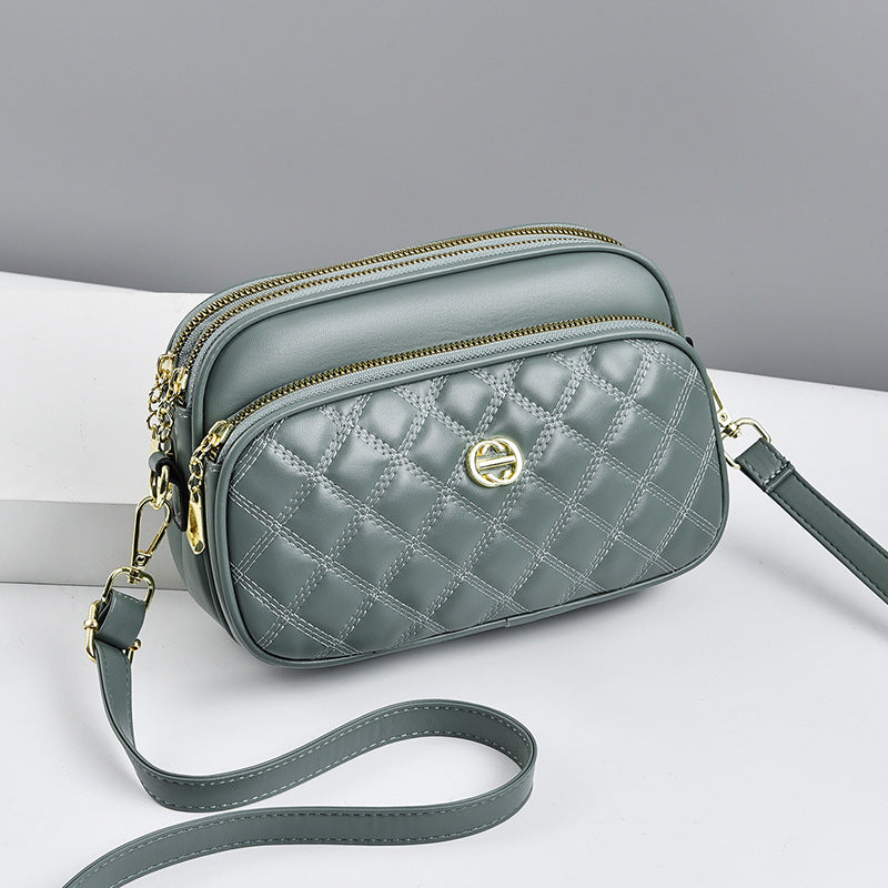 Women's Autumn Fashion Pouches Trendy Rhombus Crossbody Bags