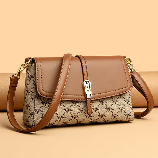 Trendy Comfortable Women's Charming Contrast Color Shoulder Bags