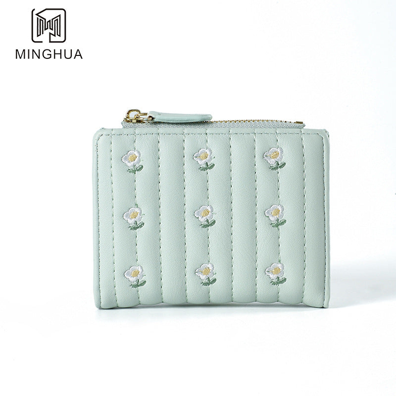 Women's New Short Simple Summer Zipper Ladies Wallets