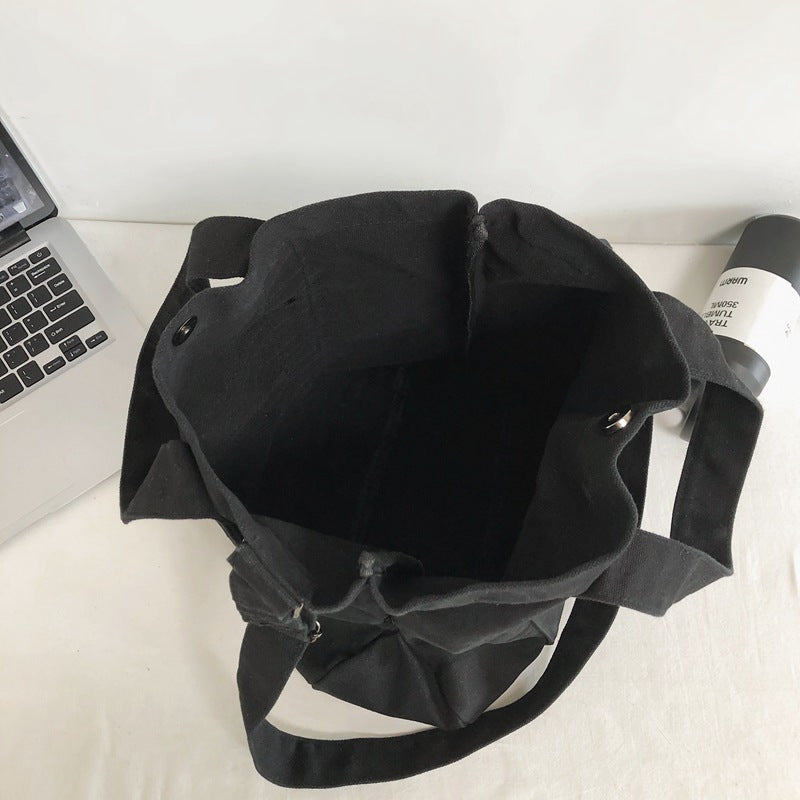 Women's & Men's Vintage Canvas Simple Class Korean Handbags