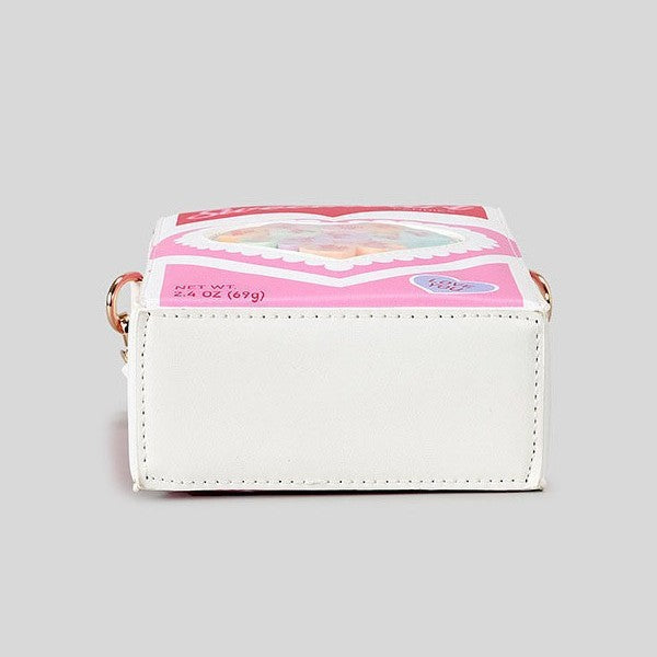 Creative Cute Love Box Letter Contrast Color Handbags