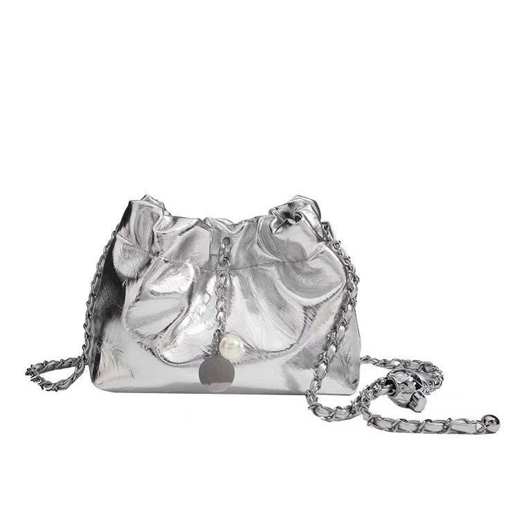 Women's Pleated Cloud Special Interest Light Luxury Women's Messenger Bag