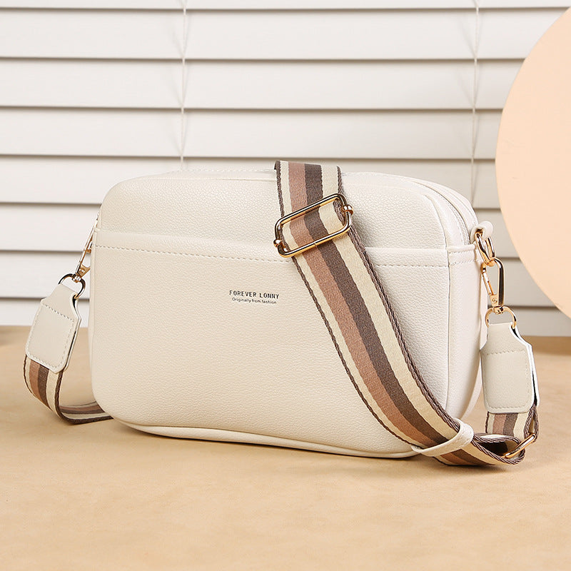 Versatile Women's Durable Trendy Solid Color Phone Bags