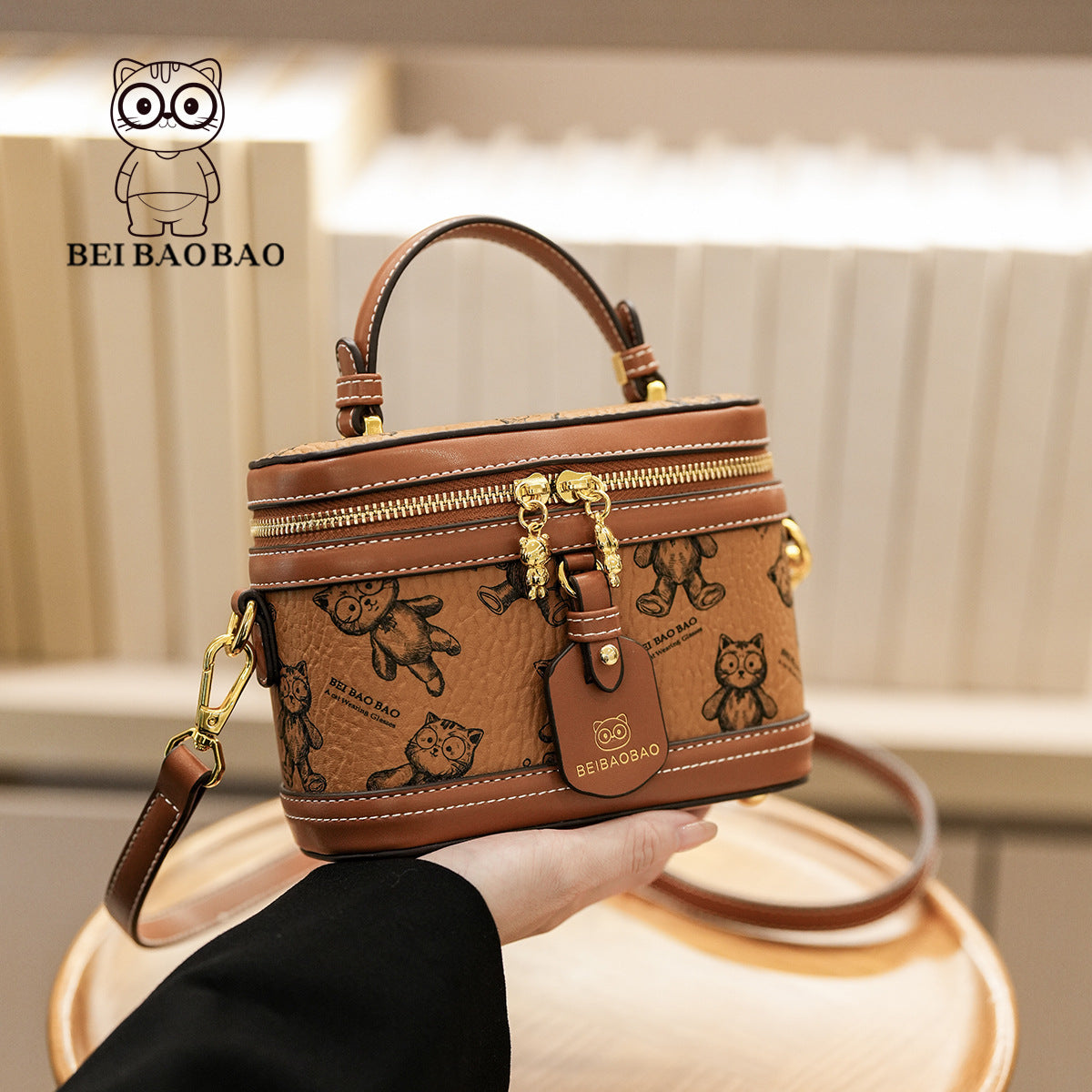 Comfortable Women's Source Fashion Box Portable Women's Messenger Bag