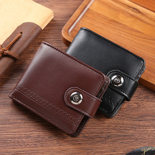 Men's Horizontal Business Fashion Large Capacity Multifunctional Men's Wallets