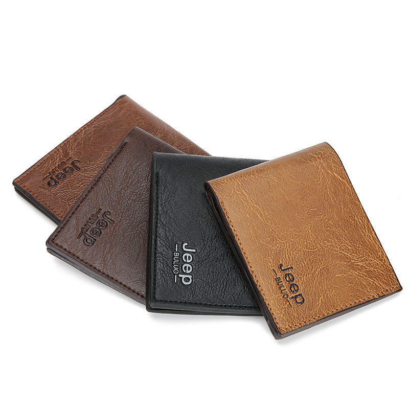 Innovative Men's Stylish Short Business Clutch Men's Wallets