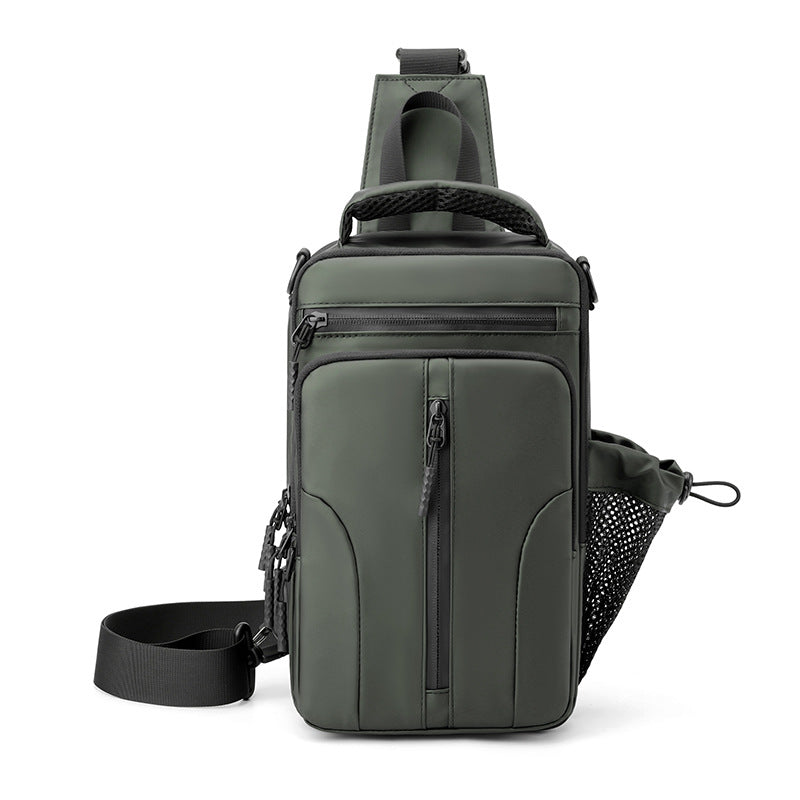 Attractive Casual Men's Waterproof Trendy Multifunctional Men's Chest Bags