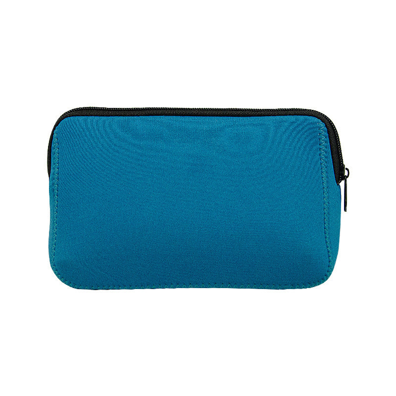 Neoprene Mobile Headset Sundries Storage Zipper Portable Makeup Bag