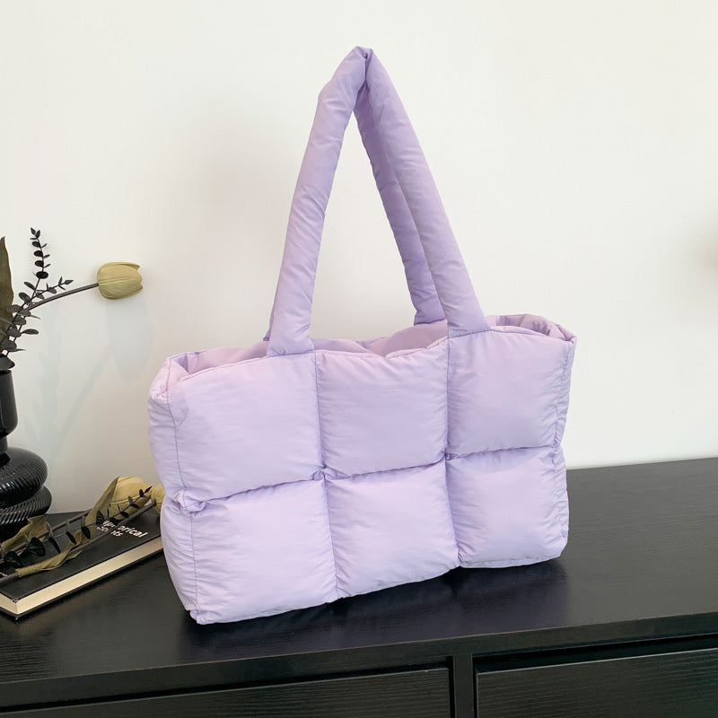 Women's Underarm Down Cotton Coat Large Capacity Women's Shoulder Bag