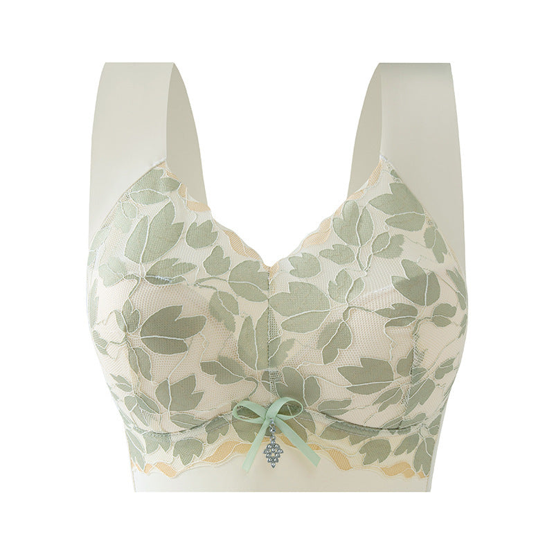 Women's Push-up Wireless Seamless Adjusting Upper Support Everyday Bras