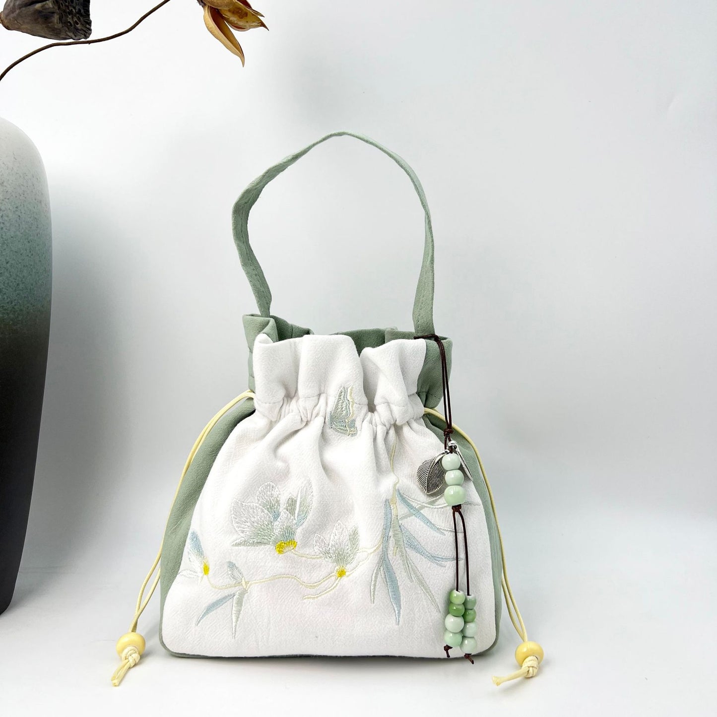 With Embroidered Han Chinese Clothing Antiquity Artistic Handbags