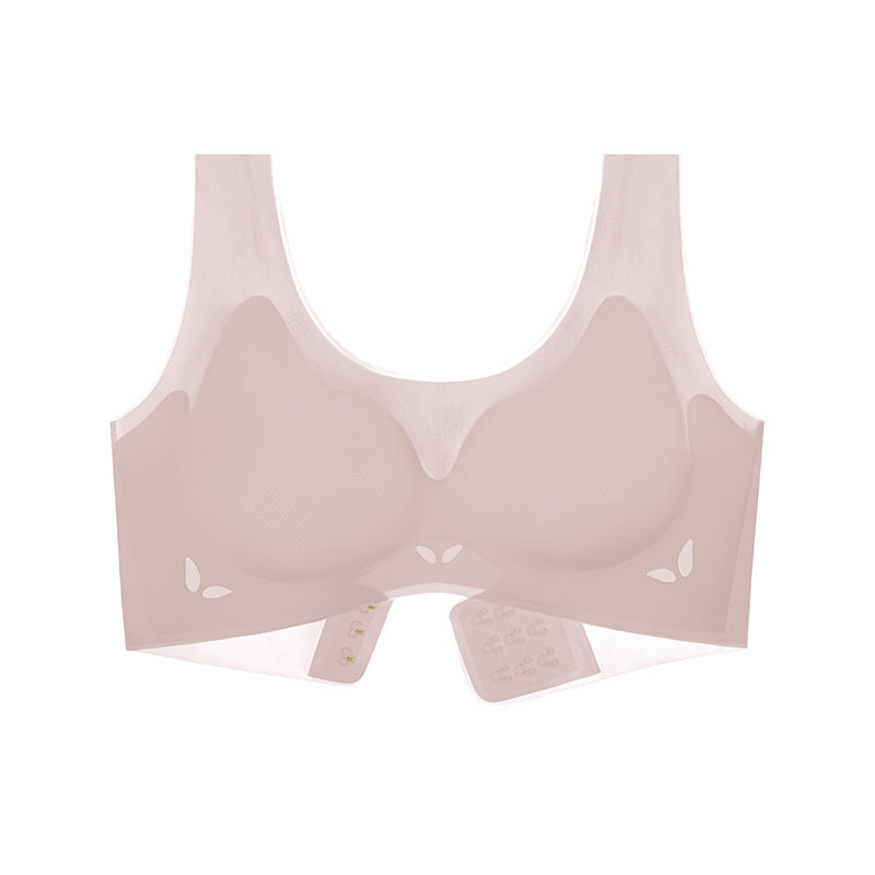 Women's Seamless Underwear Summer Thin Big Chest Small Breast Everyday Bras