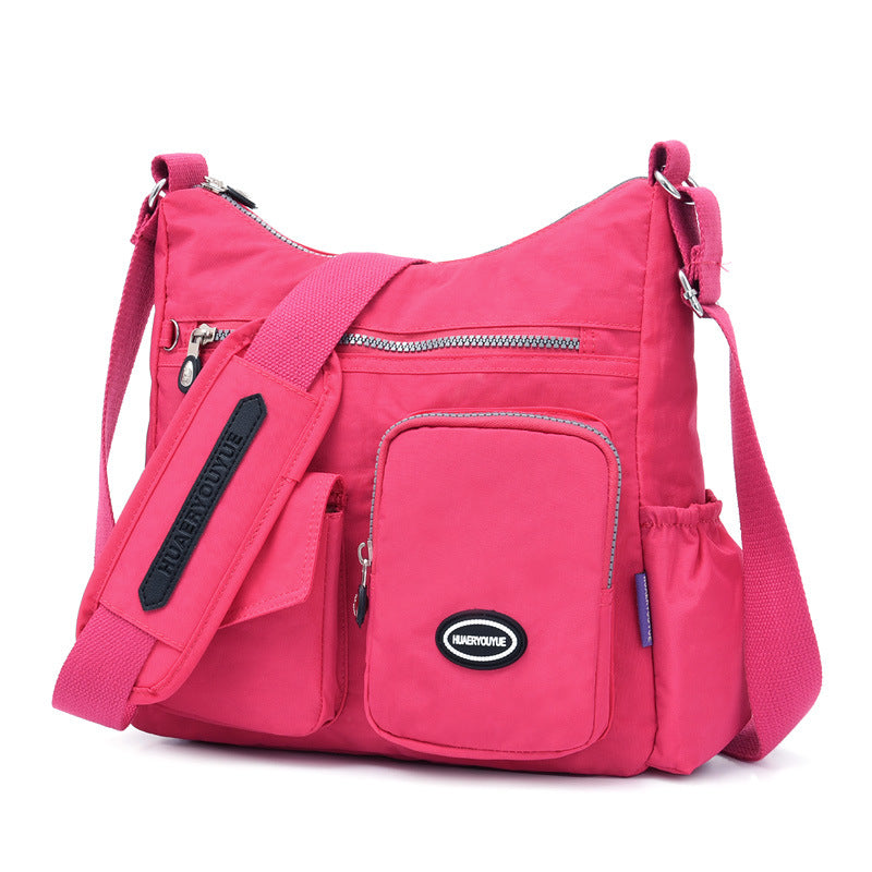 Glamorous Women's Nylon Cloth Fashion Waterproof Travel Bags