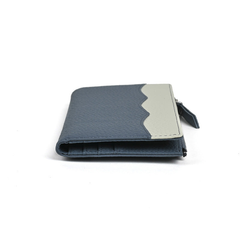 Women's Leather Long Lucky Cowhide Handmade Female Purses