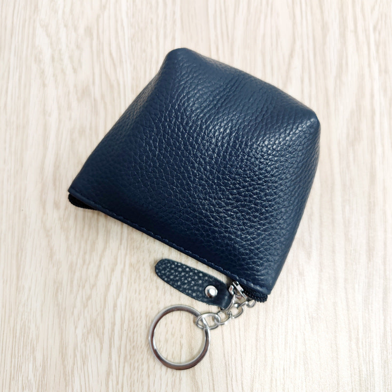 First Layer Cowhide Creative Cow Leather Coin Purses
