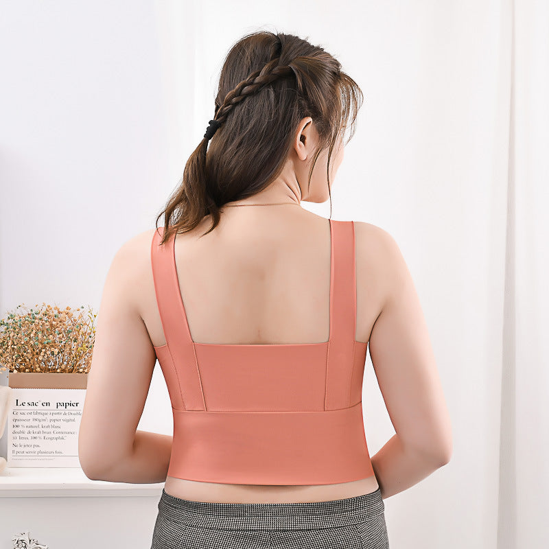 Women's Silk Back Shaping Underwear Tube Top Tanks Camis