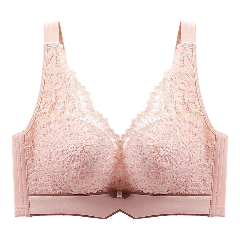 Women's Lace Underwear Small Chest Push Up Breathable Breast Bras
