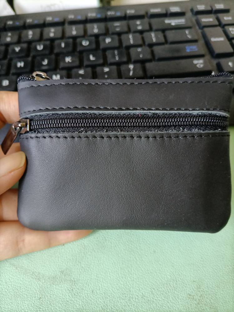 Women's Genuine Leather Mini Multifunctional Vintage Zipper Bags