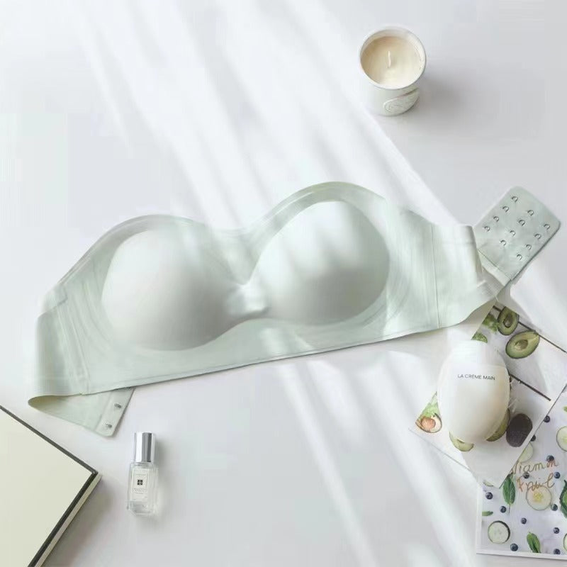 Women's Up Tube Top Invisible No Wire Lingerie Sets