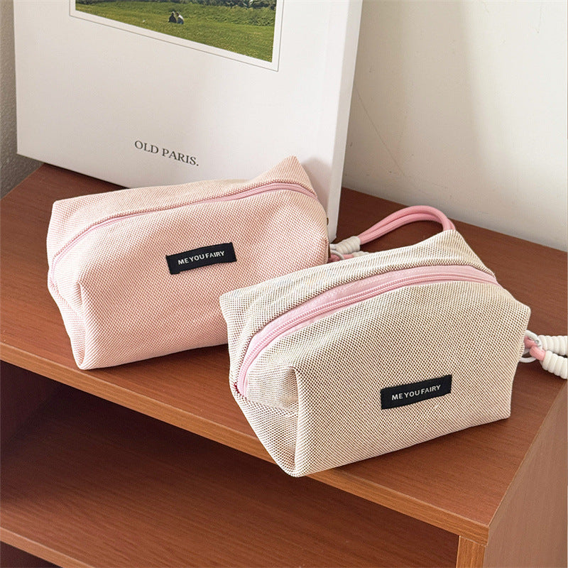 Women's Large Capacity Minimalist Stationery Pencil Simple Portable Bags