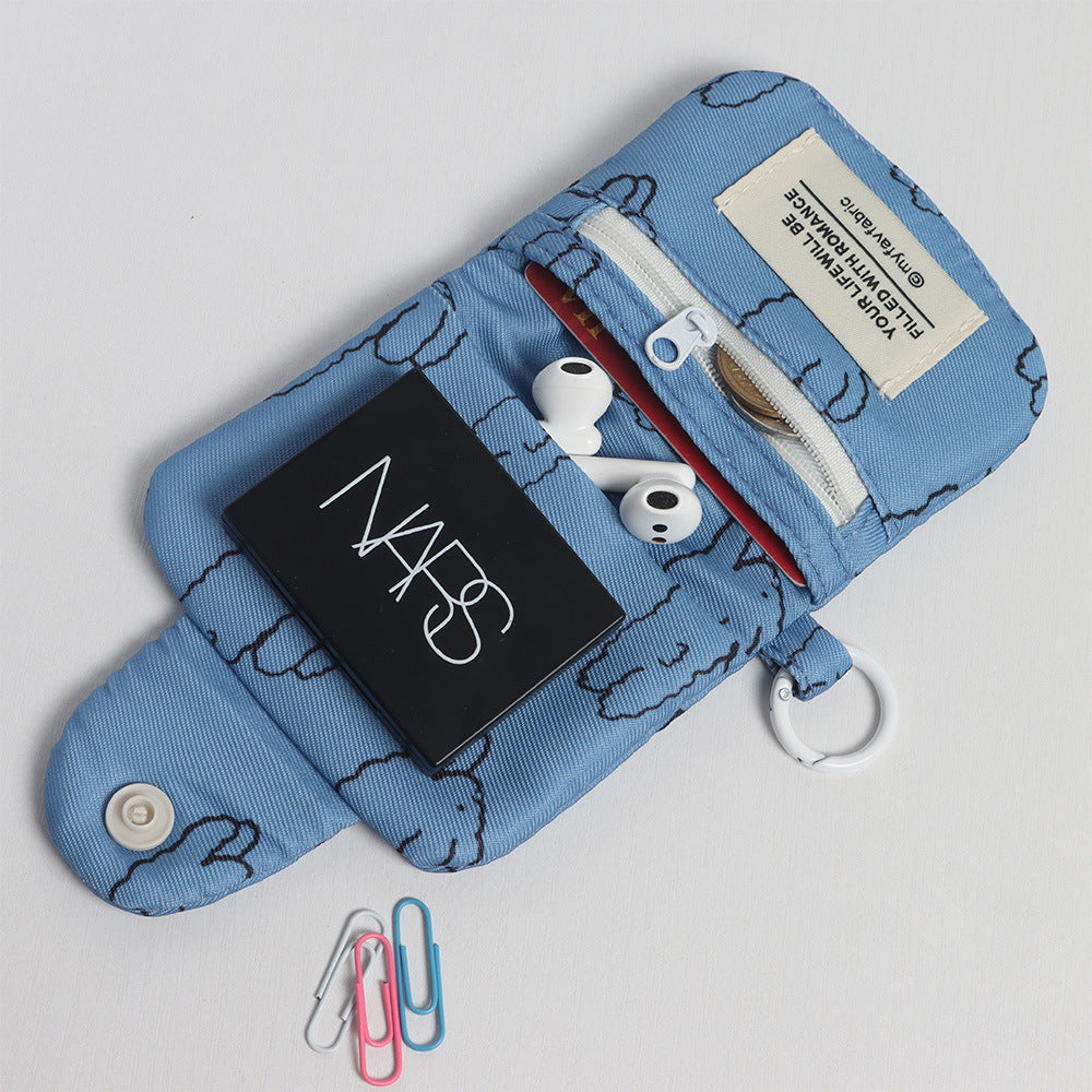Female Cute Storage Polyester Fresh Fashion Ladies Wallet