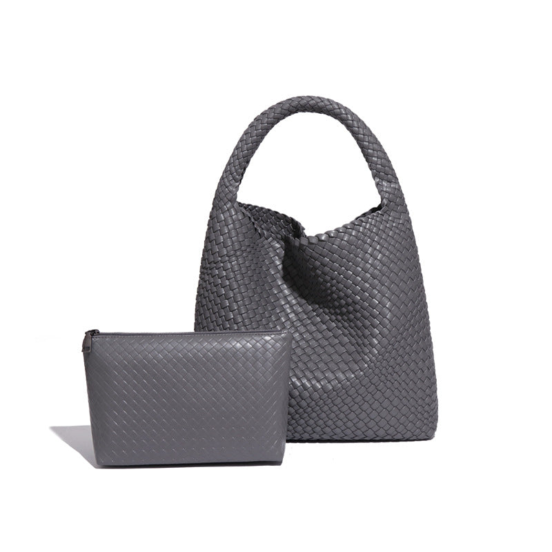 Women's Hand-woven Fashion Portable Korean Style Large Capacity Women's Shoulder Bag