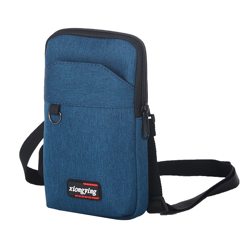 Men's Beautiful Cool Mobile Canvas Multifunctional Men's Waist Packs