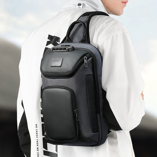 Men's High-grade Business Inch Waterproof Computer Men's Chest Bags