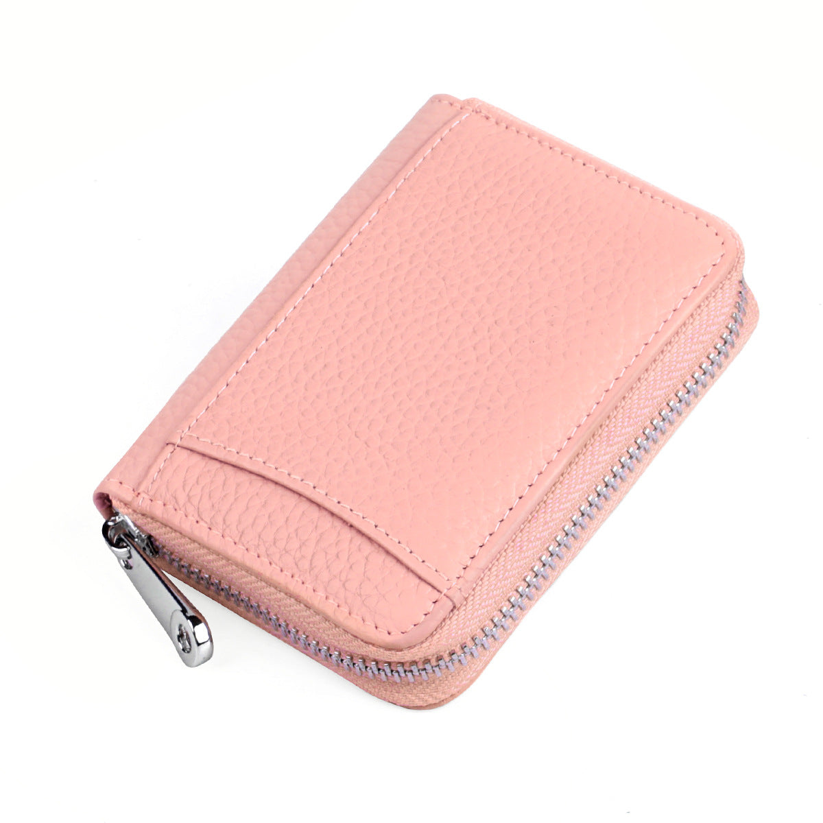 Women's & Men's & Swiping Leather Layer Cattlehide Card Holder