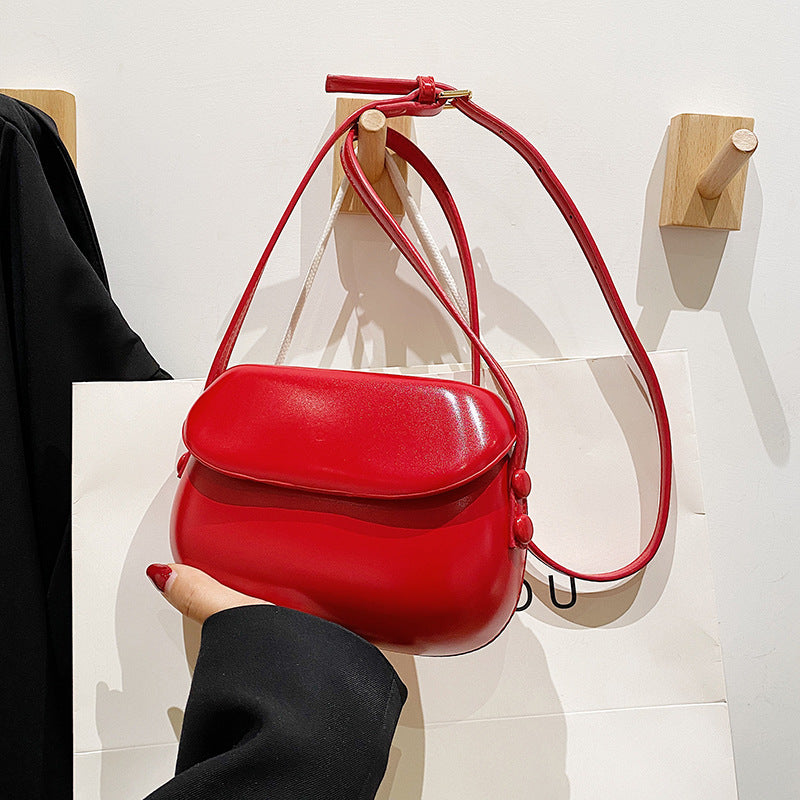 Women's Korean Style Vintage Saddle Summer Stylish Crossbody Bags