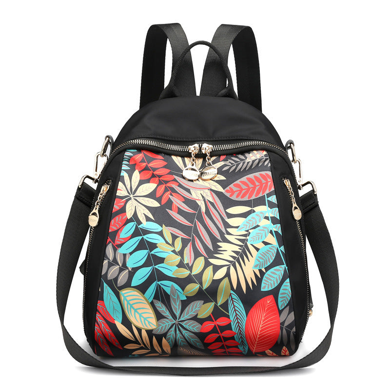 Women's Printing Stylish Oxford Cloth Fashion High Backpacks