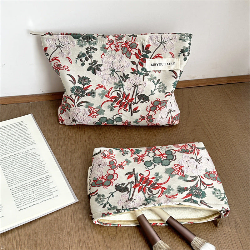 Women's Floral Storage Air Cushion Large Liner Coin Purses