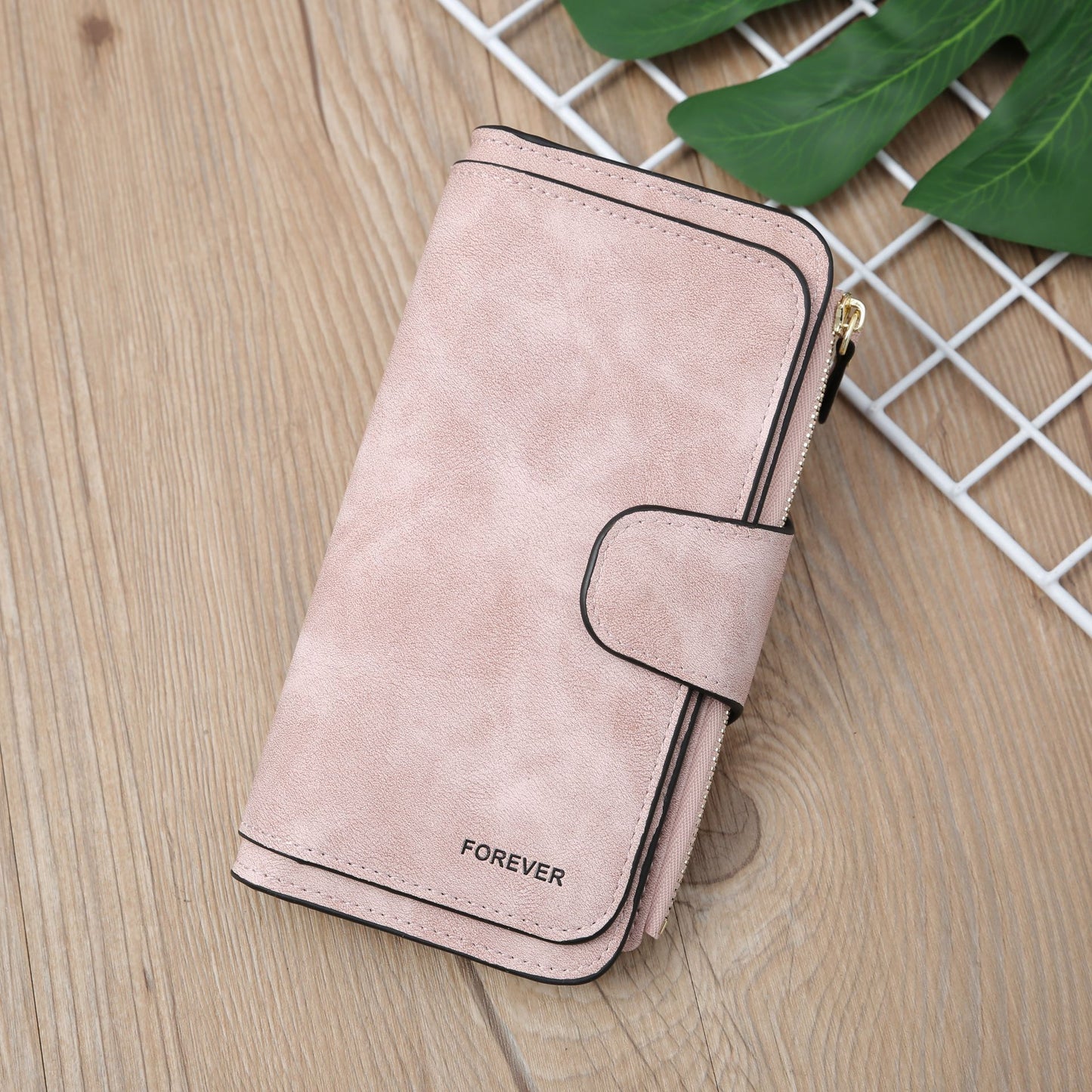 Women's Large Capacity Long Frosted Clutch High-grade Ladies Wallets