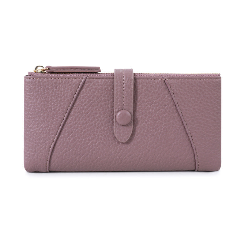 Women's Long Super Soft Flip Multiple Slots High Sense Ladies Wallet