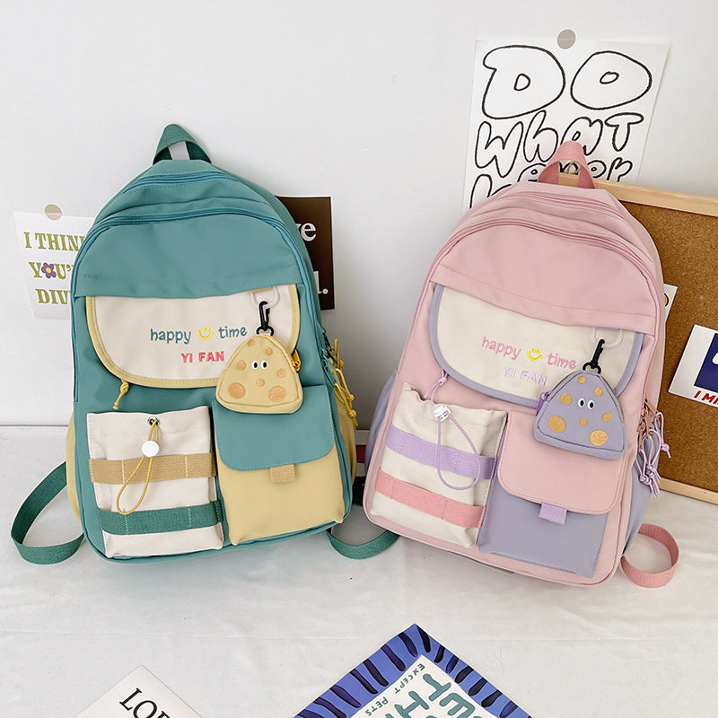 Female Style Trendy Wild Computer Daily Backpacks
